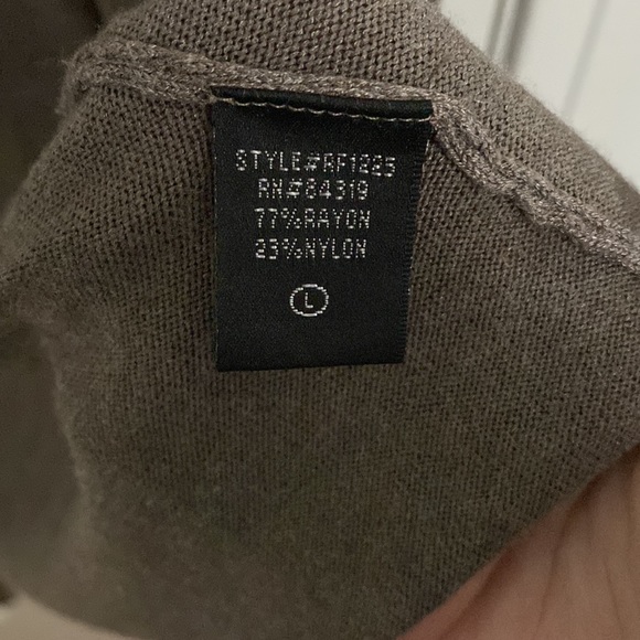 Dark gray knit cardigan - Picture 3 of 3